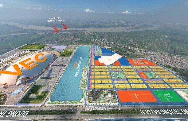 Toàn cảnh view 360° dự án LUMIÈRE Essence Peak Masteri tại Vinhomes Cổ Loa Global Gate – Trực quan vị trí, không gian và tầm nhìn tổng thể