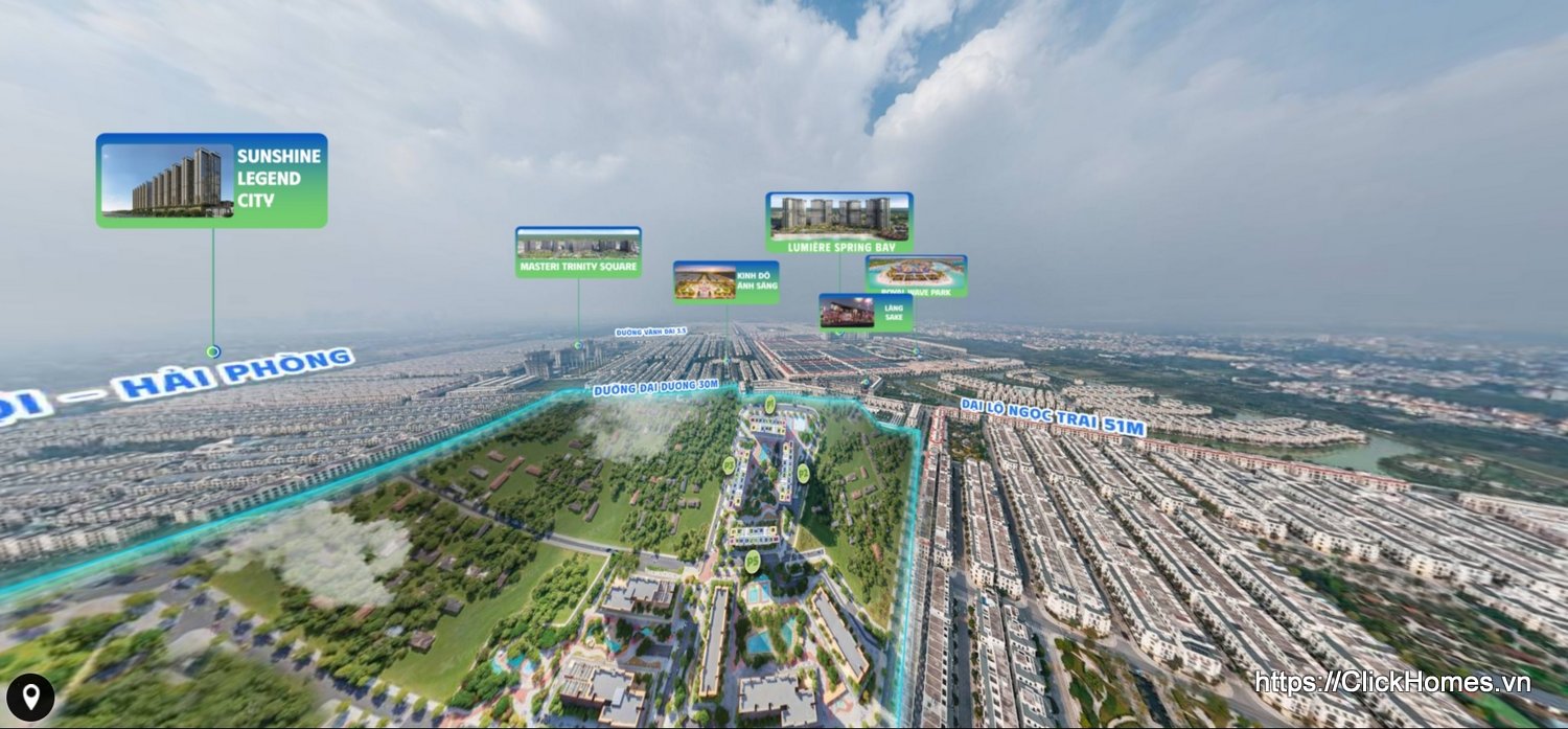 Toàn cảnh 360 dự án The Parkland