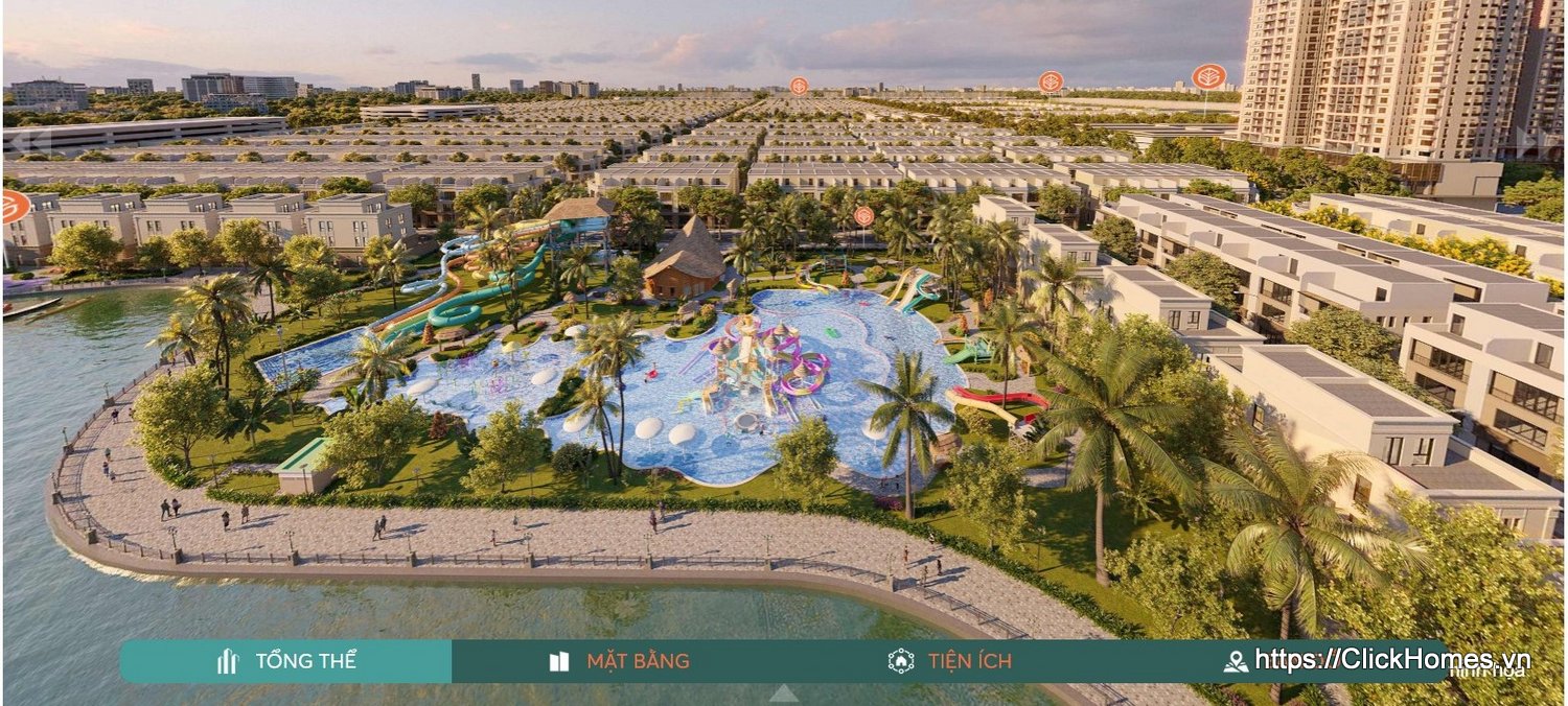 Ảnh phối cảnh 3D Góc Nhìn Công Viên Vui Chơi Trẻ Em