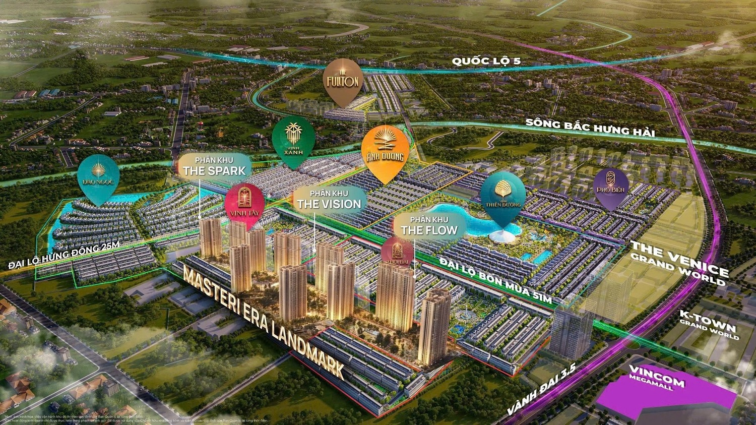 Vị trí Đẹp Của Masteri Thời Đại Mới - Era - Landmark